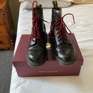 Doc Martens Black Made in England 1460 Boots - UK 7 - US Women’s 9 - US Men’s 8
